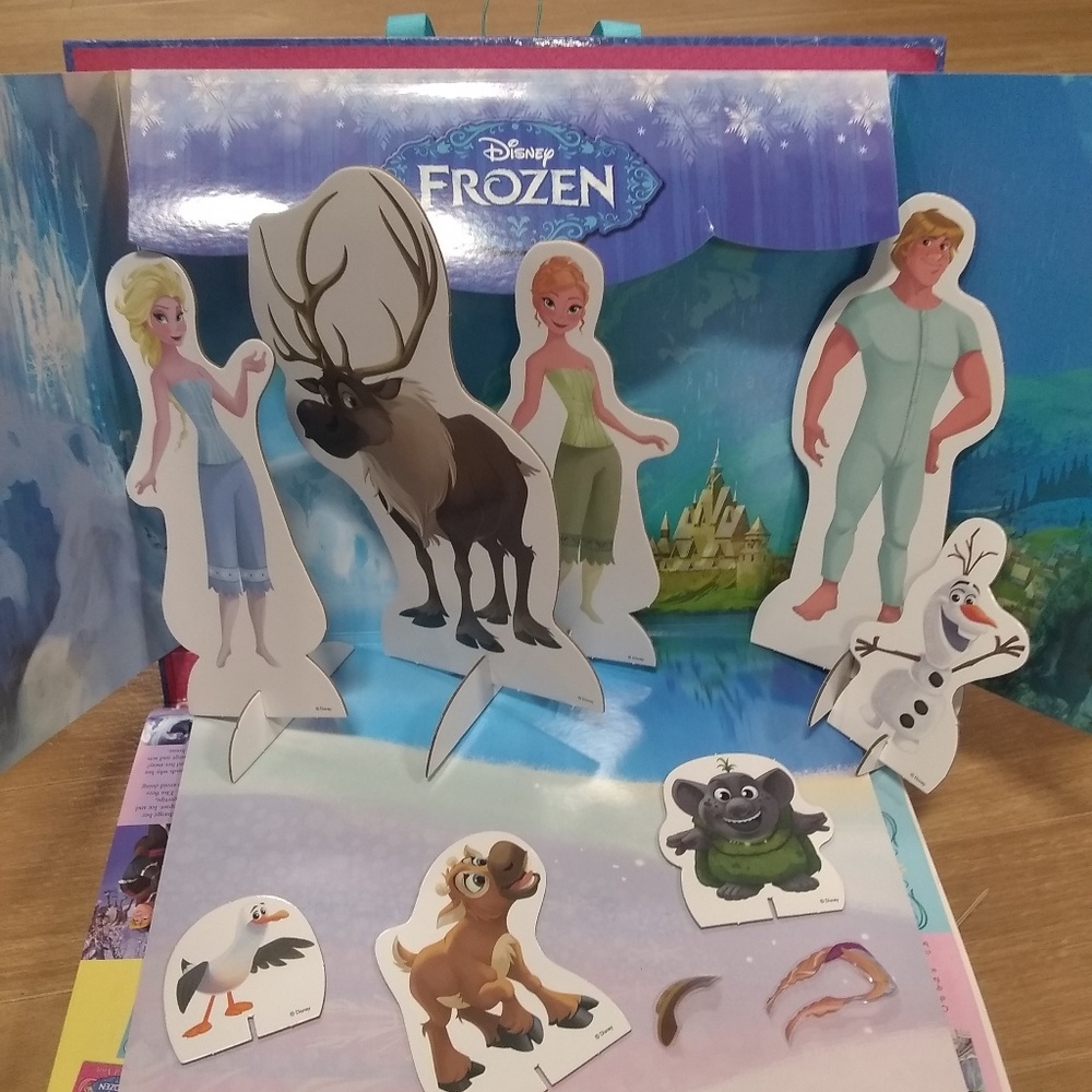 Disney frozen storybook paper kit